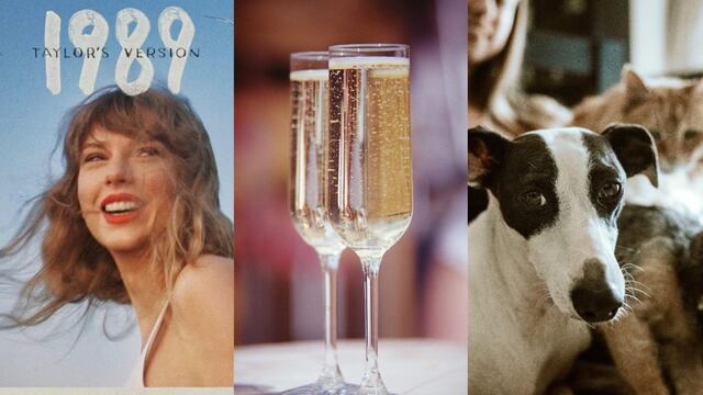 Este 27 de octubre Taylor Swift lanzó 1989 Taylor's Version, es el Día Internacional del Champagne y regresan las mascotas fallecidas