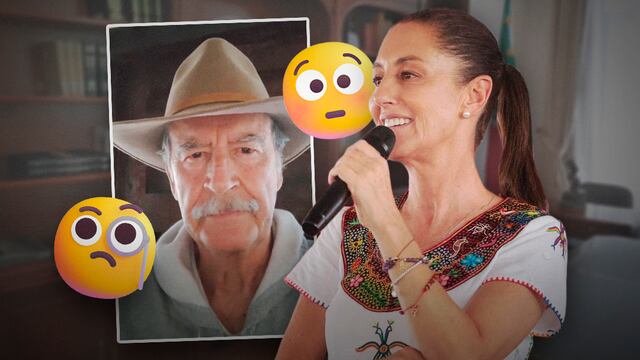 Vicente Fox y Claudia Sheinbaum
