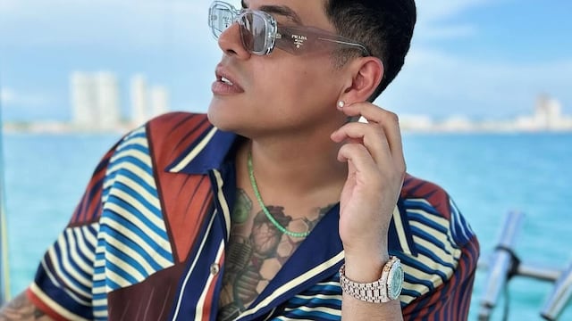 Eduin Caz, cantante.