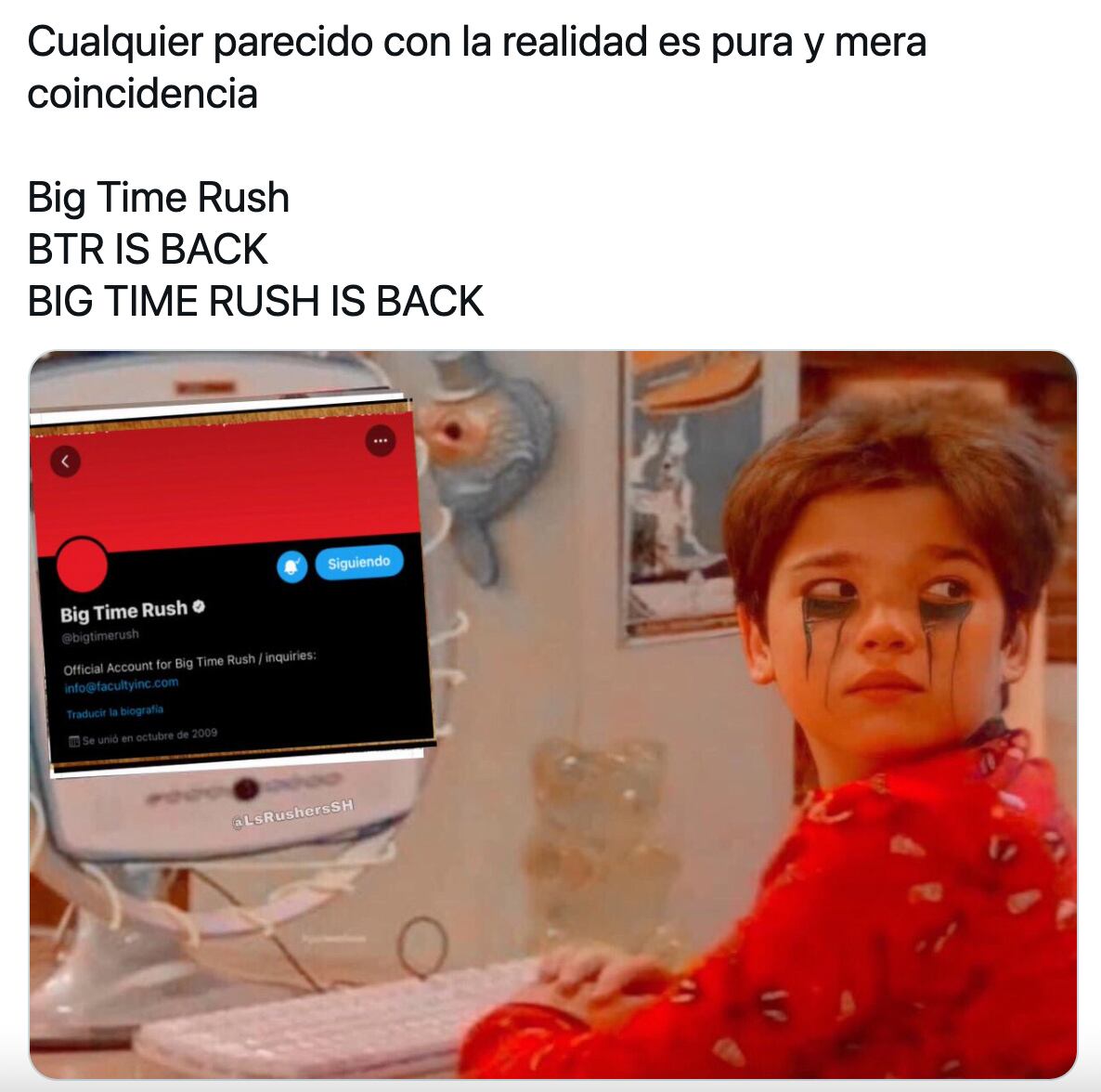 Meme de Big Time Rush