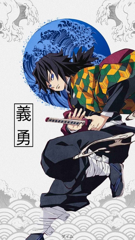 Fondo de Giyu Tomioka de Demon Slayer: Kimetsu no Yaiba