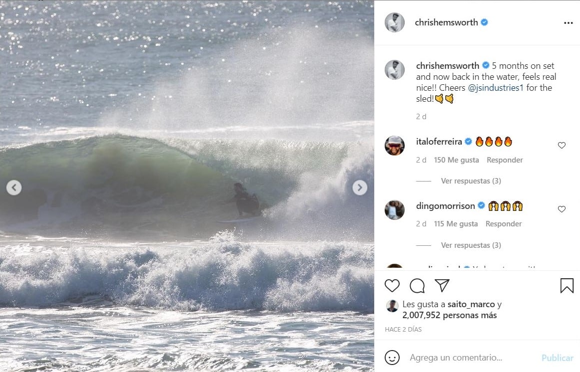 Publicación de Instagram