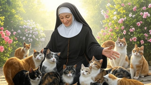 Oración a Santa Gertrudis de Nivelles, patrona de los gatos