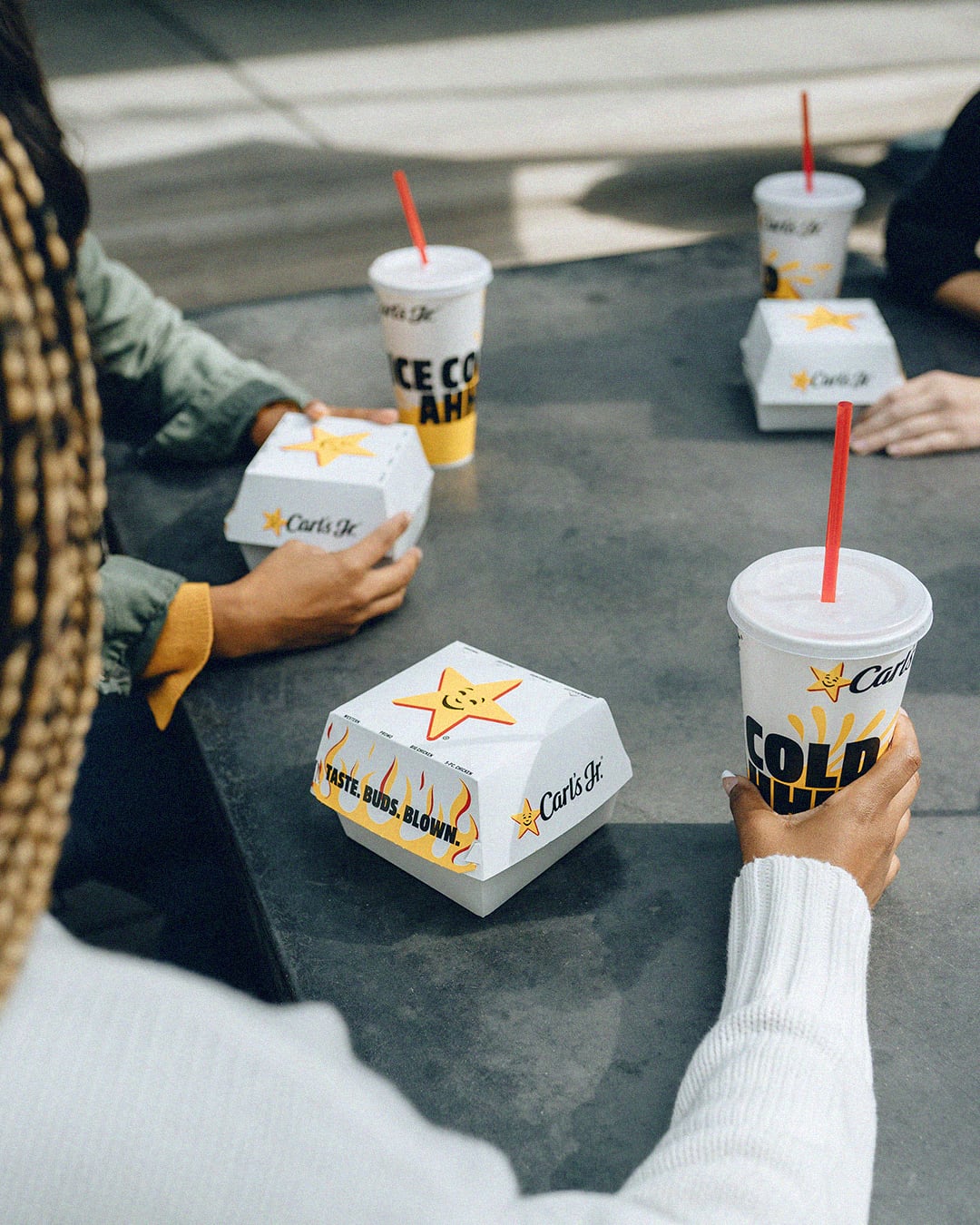 Hamburguesa de Carl's Jr.