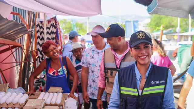 Evelyn Salgado logra calles limpias en Acapulco