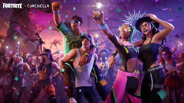 Coachella en Fortnite