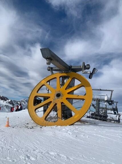 Accidente de telesilla en la estación de esquí de Astún