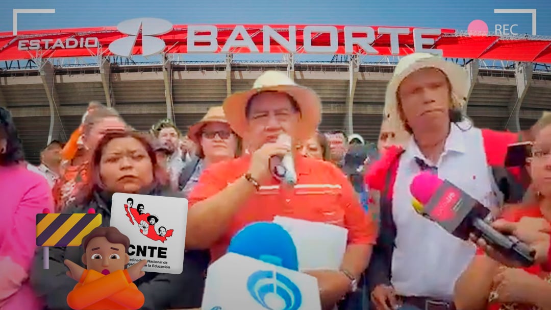 “No son nuestros policías”: CNTE pide retirar barreras que impiden el paso al Estadio Banorte