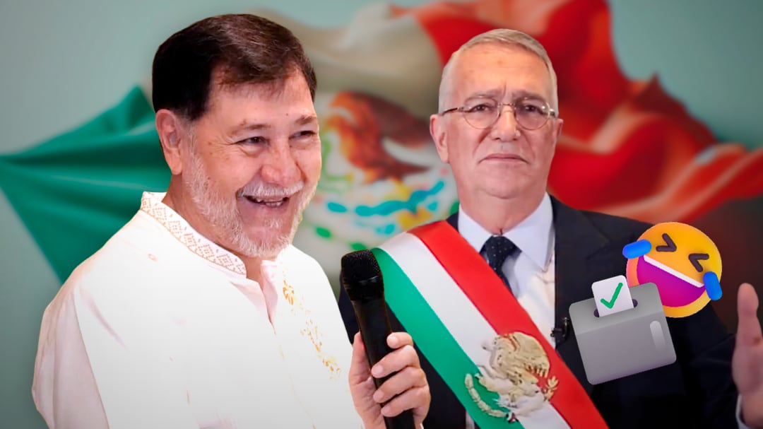 Noroña se burla del destape presidencial de Salinas Pliego en su cumpleaños