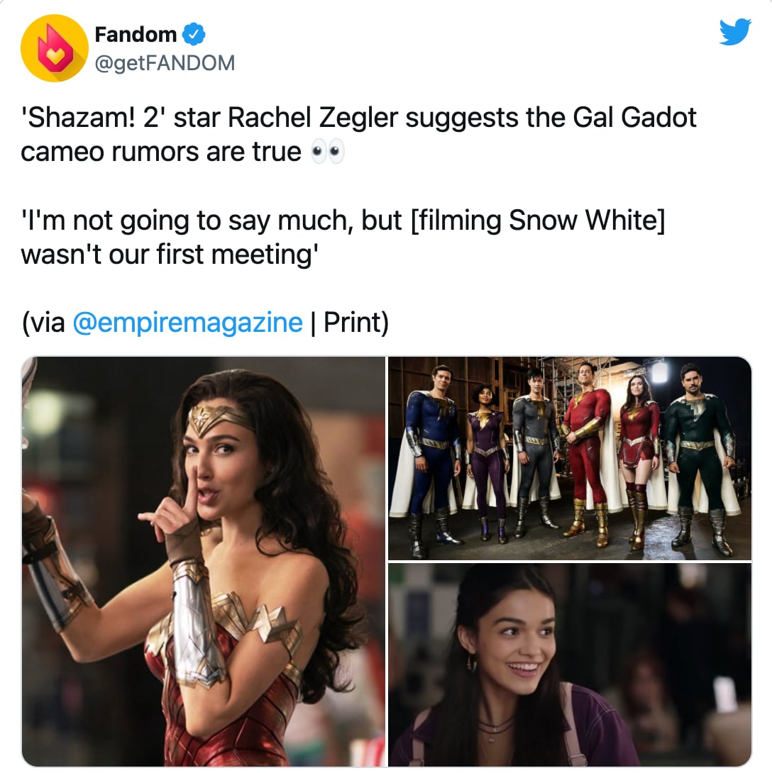 Gal Gadot en Shazam 2