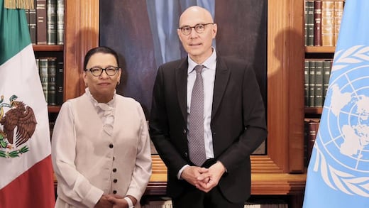 Rosa Icela Rodríguez revela temas clave en reunión con Volker Türk