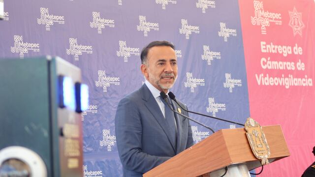 Fernando Flores refuerza seguridad en Metepec con 700 nuevas cámaras