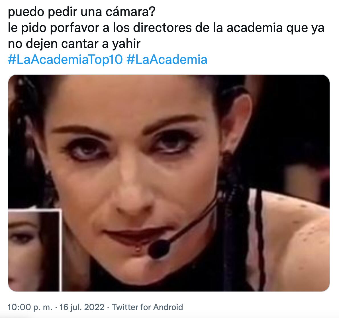 Meme Yahir en La Academia
