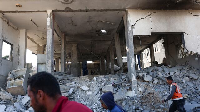 Bombardeos en Yan Junis