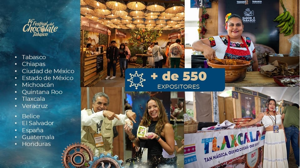 Festival del Chocolate 2025 rompe récord con más de 352 mil visitantes.