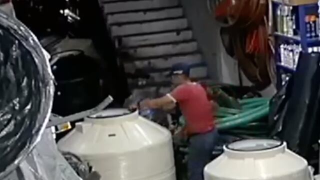 Fracasa en día de trabajo.