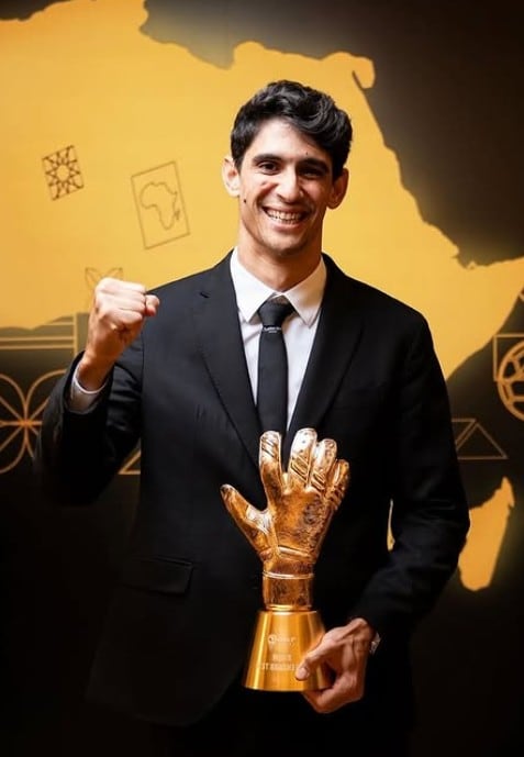 Yassine Bono, portero de Marruecos