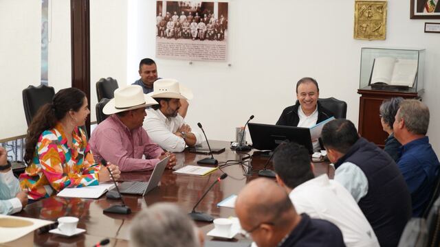 Alfonso Durazo sostuvo una reunión agricultores de Sonora