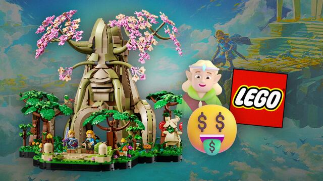 El set de LEGO de Zelda inspirado en el Gran Árbol Deku