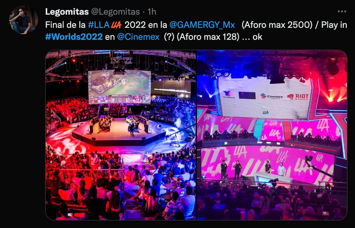 Boletos Worlds 2022
