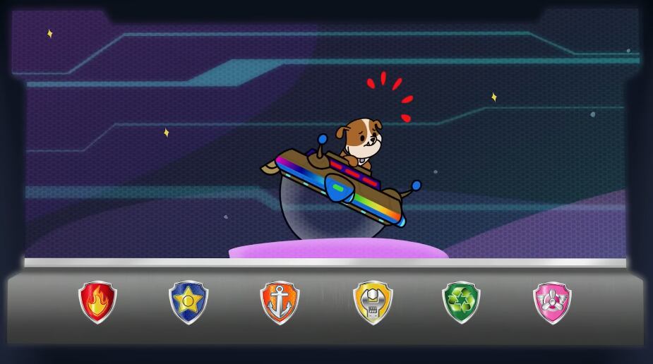 Paw Patrol en el espacio