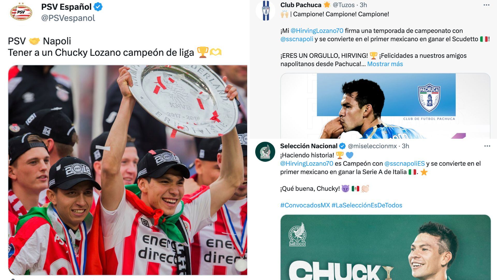 Felicitaciones Chucky Lozano