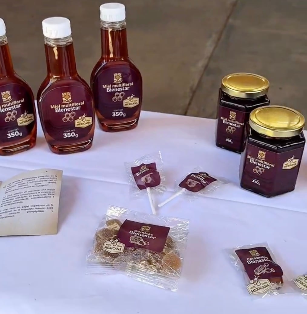Miel Bienestar estará disponible en las Tiendas del Bienestar