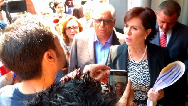 Rosario Robles y Jorge Álvarez Máynez