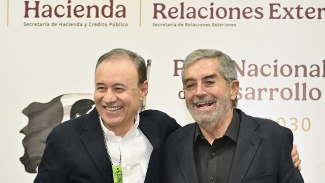 Alfonso Durazo y Juan Ramón de la Fuente