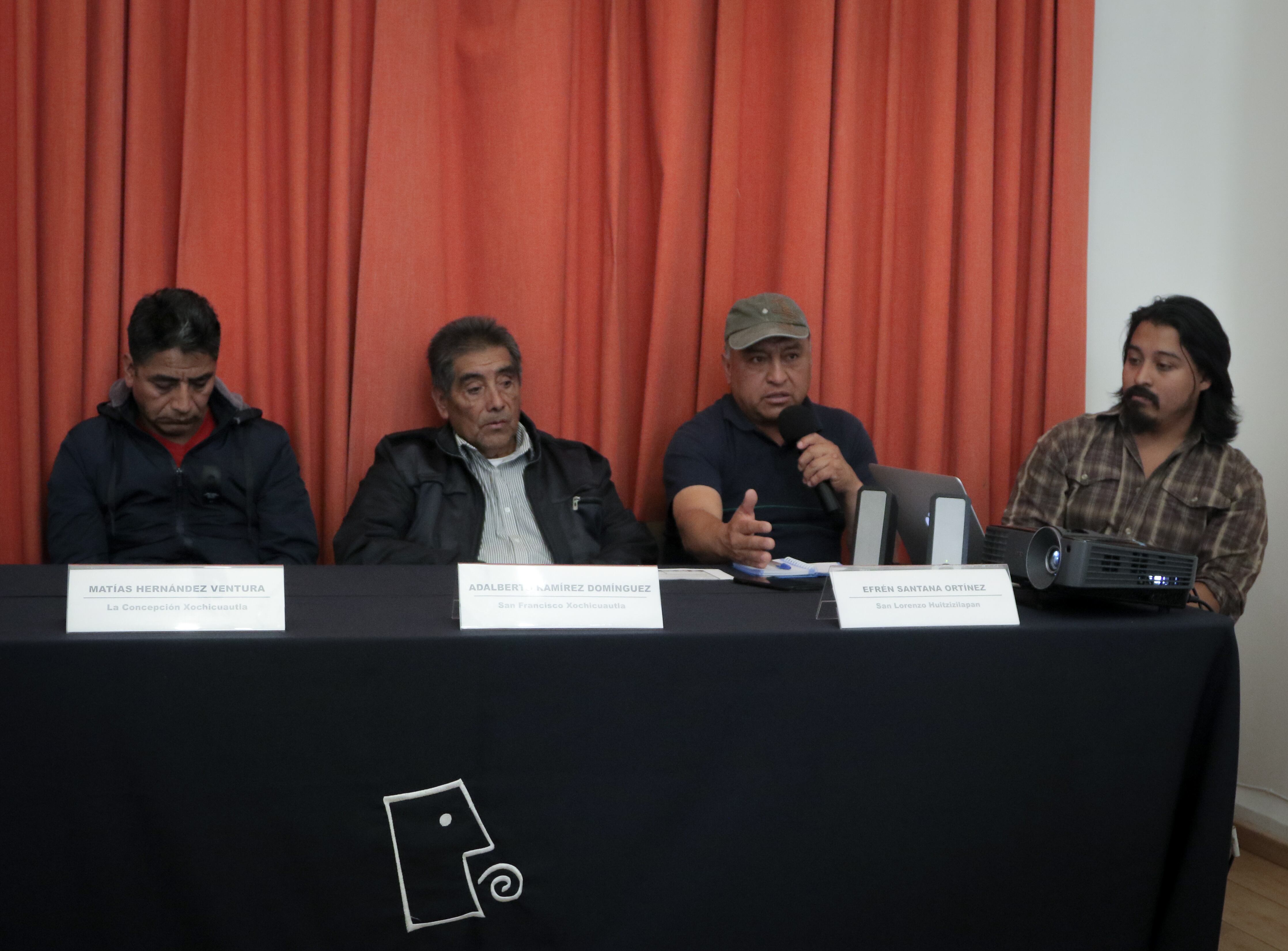 Conferencia comunidades otomíes.