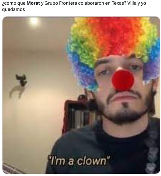 Memes de la colaboración entre Morat y Grupo Frontera tras cantar 'No se va'