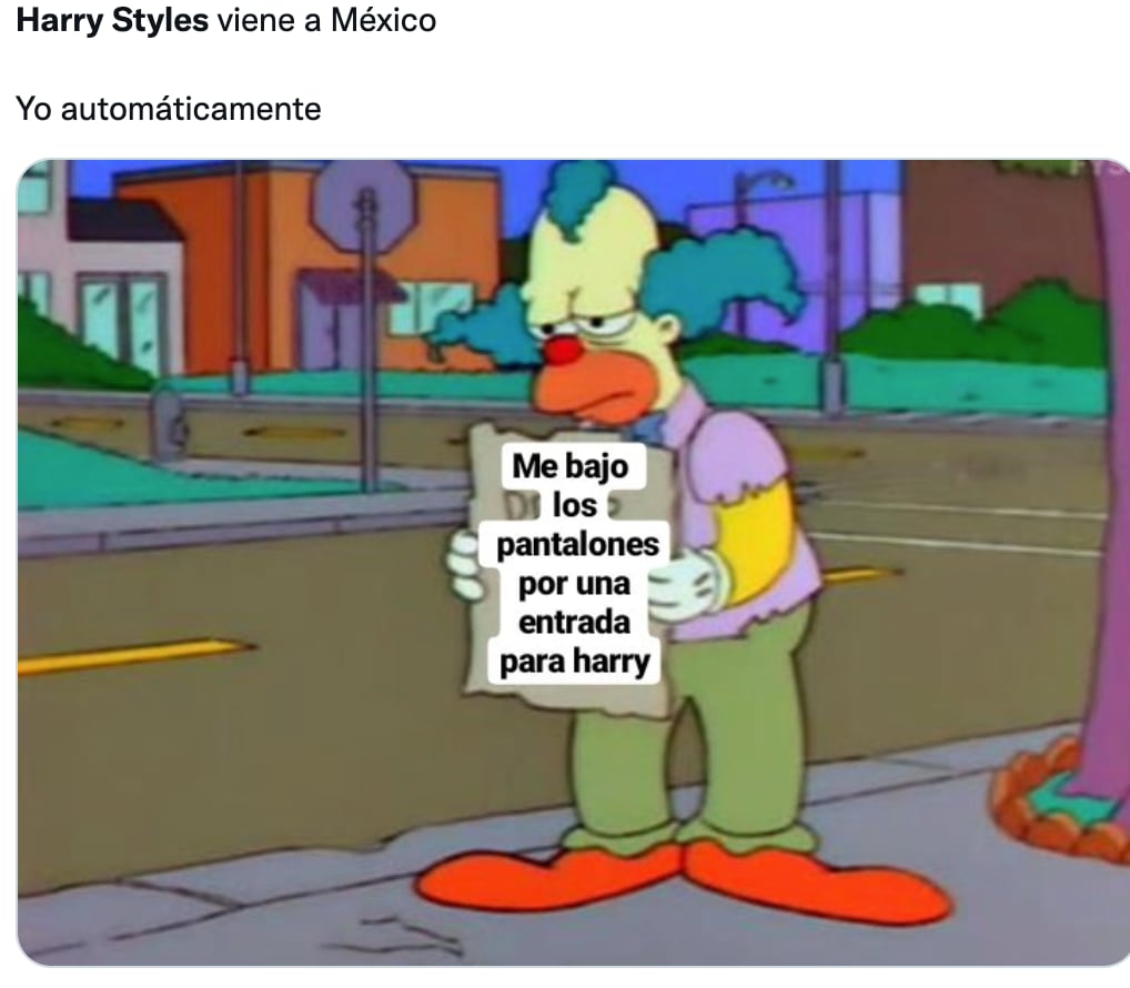 Memes del concierto de Harry Styles en México