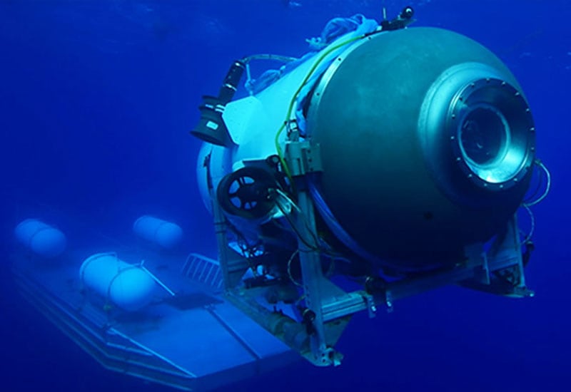 Titán, submarino desaparecido en expedición del Titanic