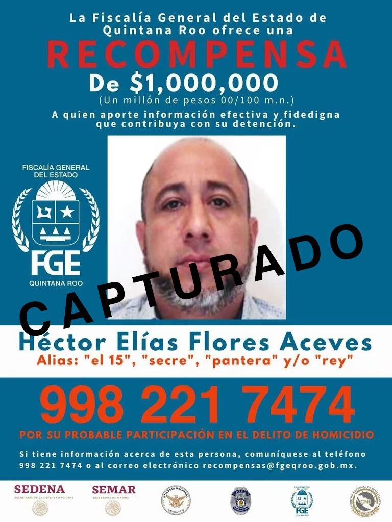 ¿Quién es Héctor Elías Flores, alias "el 15"?