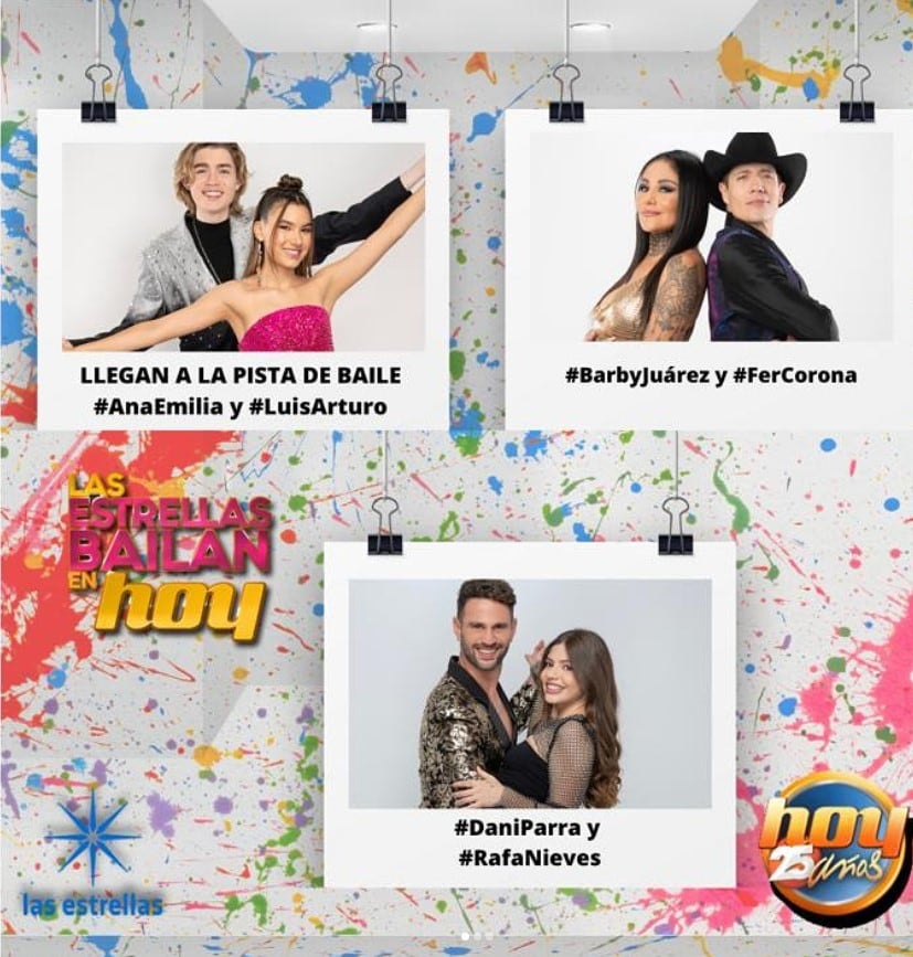 Las Estrellas Bailan en Hoy 2023