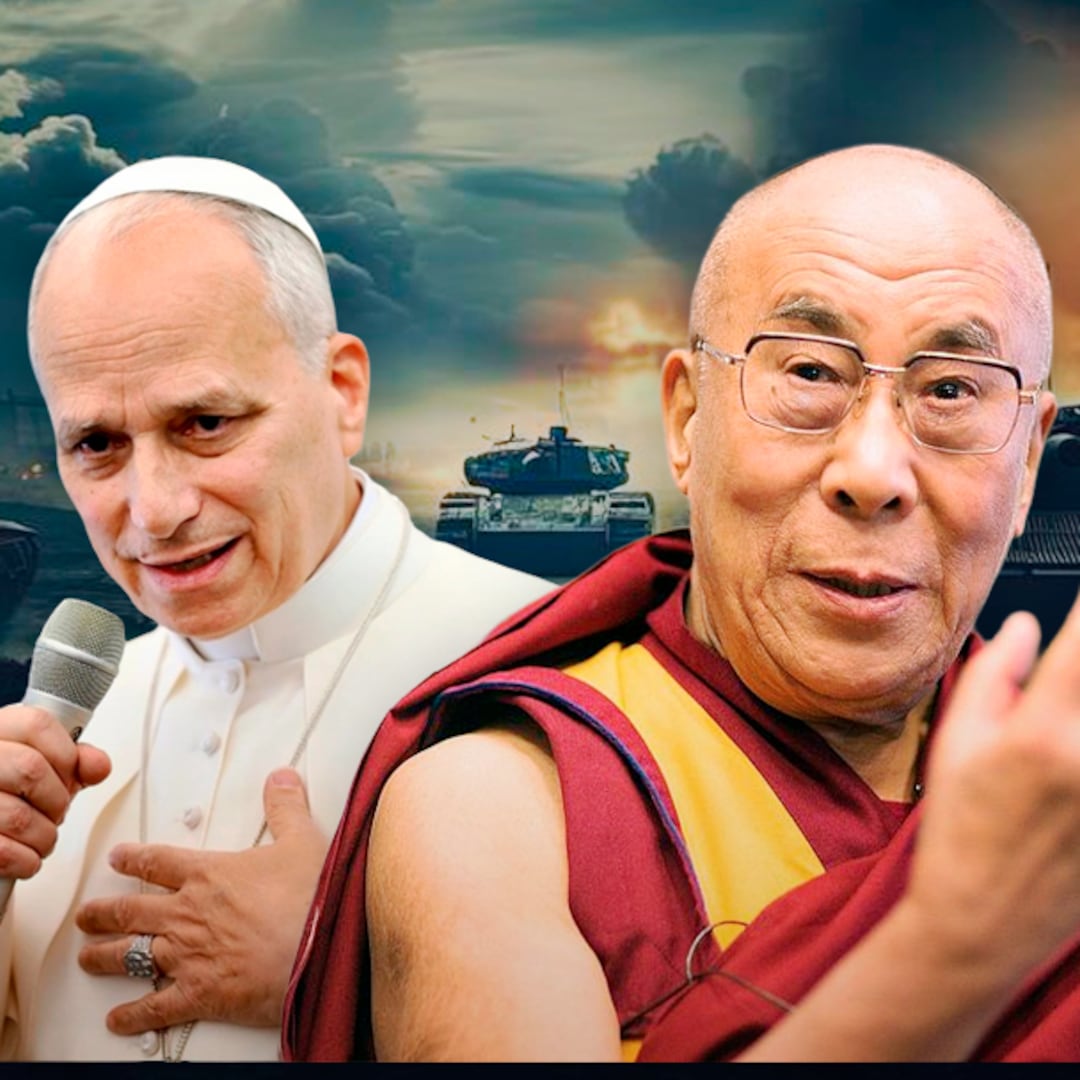 Dalai Lama se suma al llamado del Papa León XIV para frenar la guerra