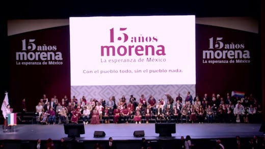 ¿Qué gobernadores de Morena están en la fiesta por los 15 años del partido?