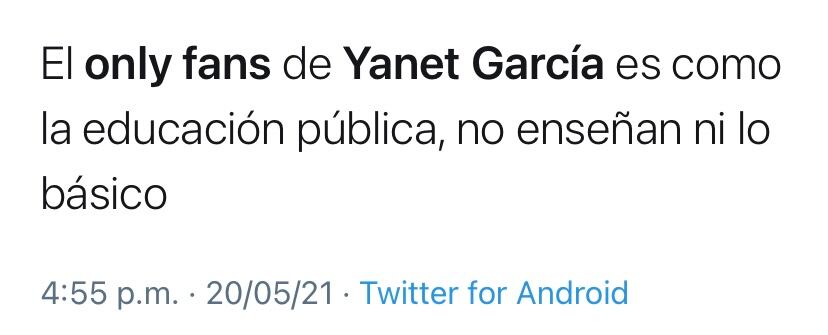 Critican contenido de Yanet García en OnlyFans