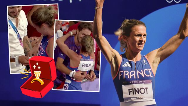 Propuesta de matrimonio de Alice Finot en París 2024.