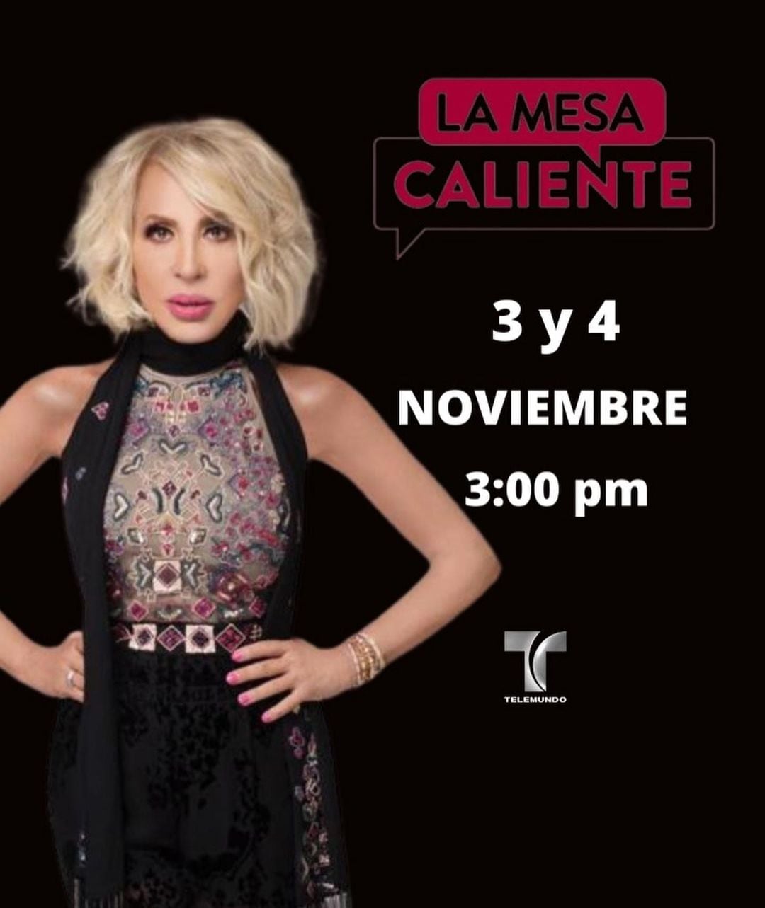 Laura Bozzo abusó de su 'juventud' en los promocionales de Telemundo