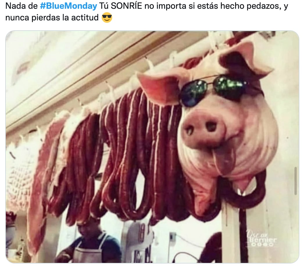 Memes sobre el 'Blue Monday'