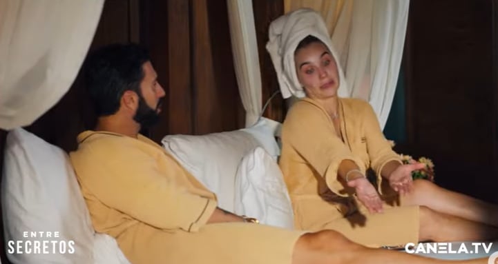 Marcela Mistral y Poncho de Nigris en Secretos de Parejas