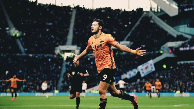 Jiménez celebra el gol de la victoria