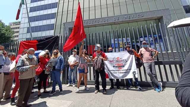 La huelga en Telmex inició el 21 de julio de 2022