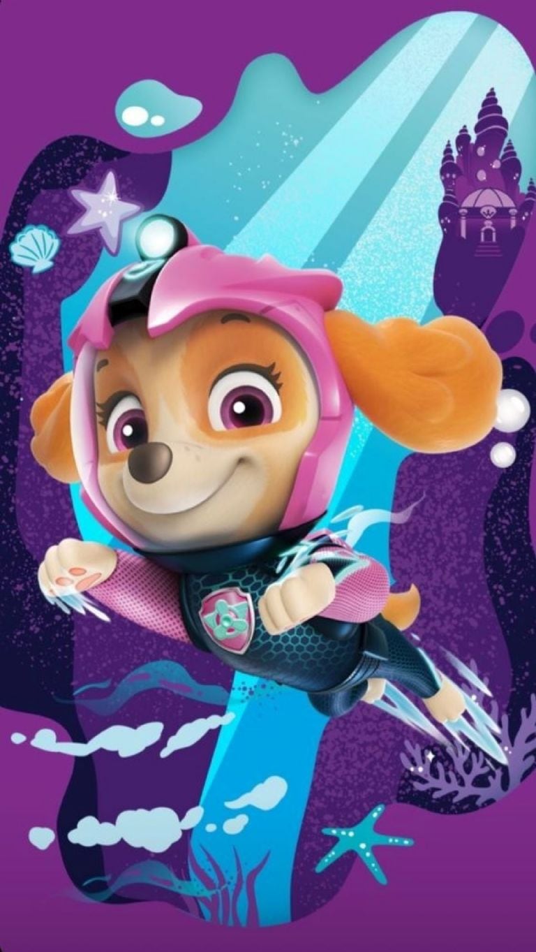 5 fondos de pantalla de Skye, la adorable cachorra de Paw Patrol, para tunear tu smartphone