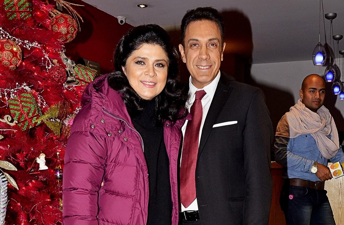 Omar Fayad y Victoria Ruffo