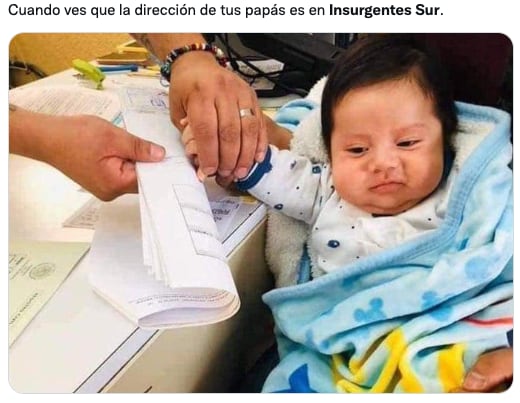 Memes sobre el antro tipo "Insurgentes Sur"