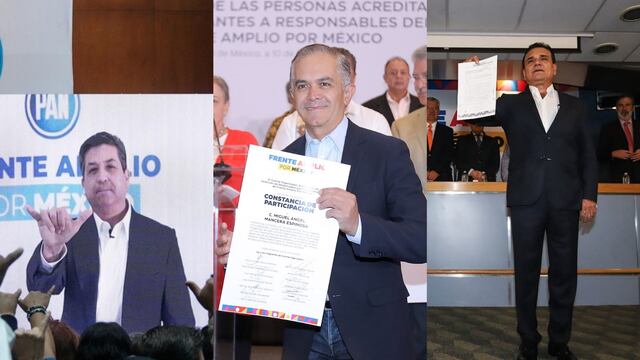 Candidatos del Frente Amplio por México