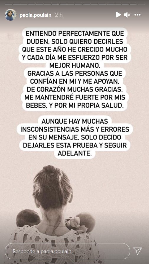 Pao Poulain responde a acusaciones