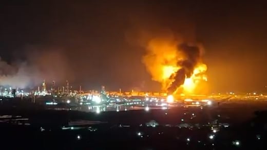 Video capta el momento de la explosión en la refinería de Pemex en Salina Cruz
